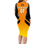 custom-scorchers-cricket-champions-2023-family-matching-long-sleeve-bodycon-dress-and-hawaiian-shirt-made-tough