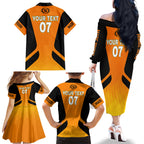custom-scorchers-cricket-champions-2023-family-matching-off-shoulder-long-sleeve-dress-and-hawaiian-shirt-made-tough