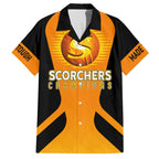 custom-scorchers-cricket-champions-2023-family-matching-off-shoulder-long-sleeve-dress-and-hawaiian-shirt-made-tough