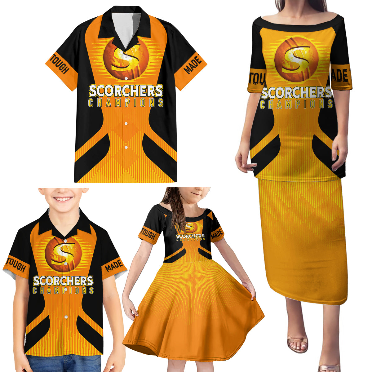 custom-scorchers-cricket-champions-2023-family-matching-puletasi-dress-and-hawaiian-shirt-made-tough