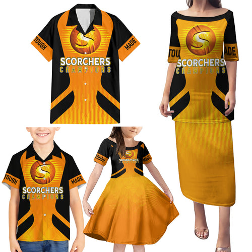 custom-scorchers-cricket-champions-2023-family-matching-puletasi-dress-and-hawaiian-shirt-made-tough
