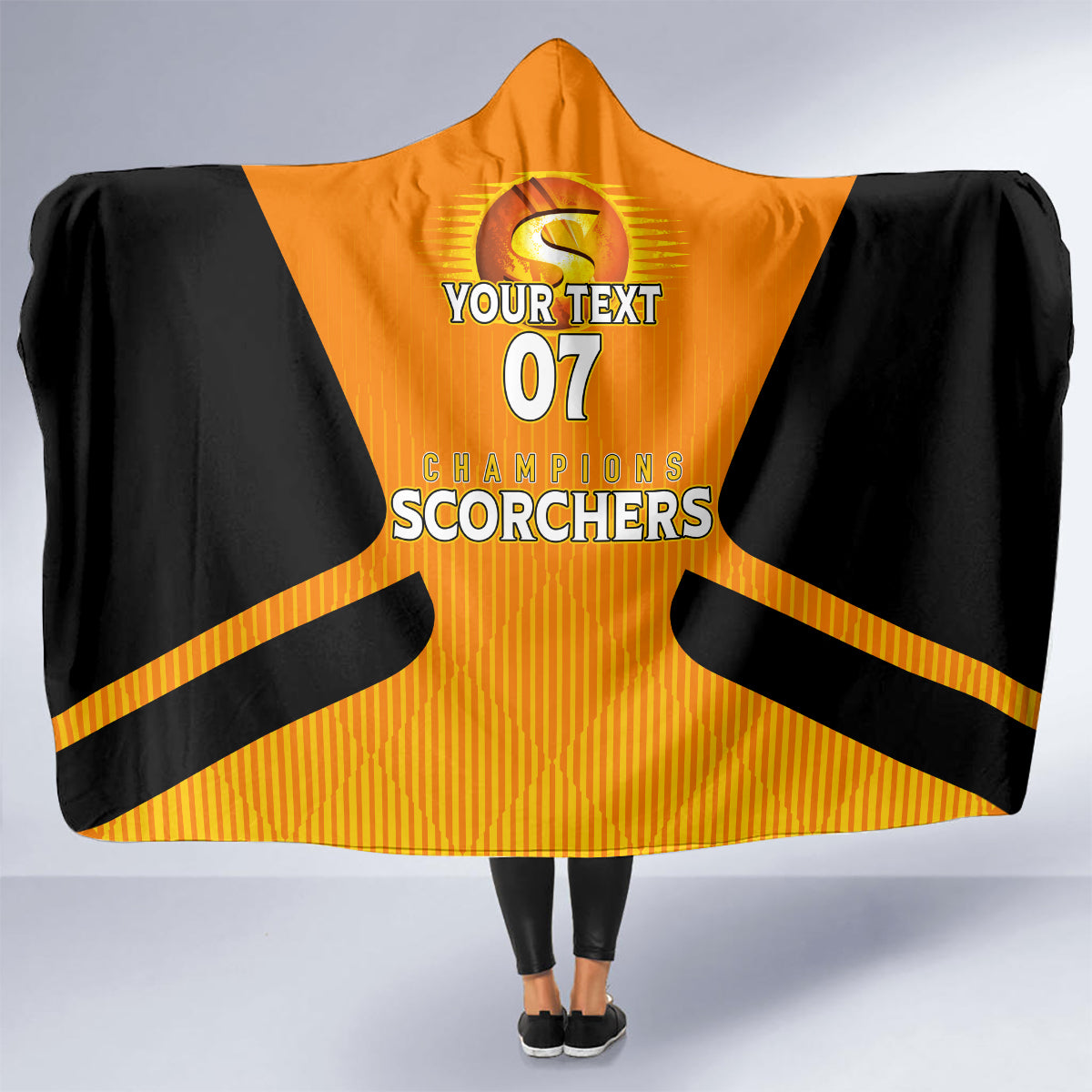 custom-scorchers-cricket-champions-2023-hooded-blanket-made-tough