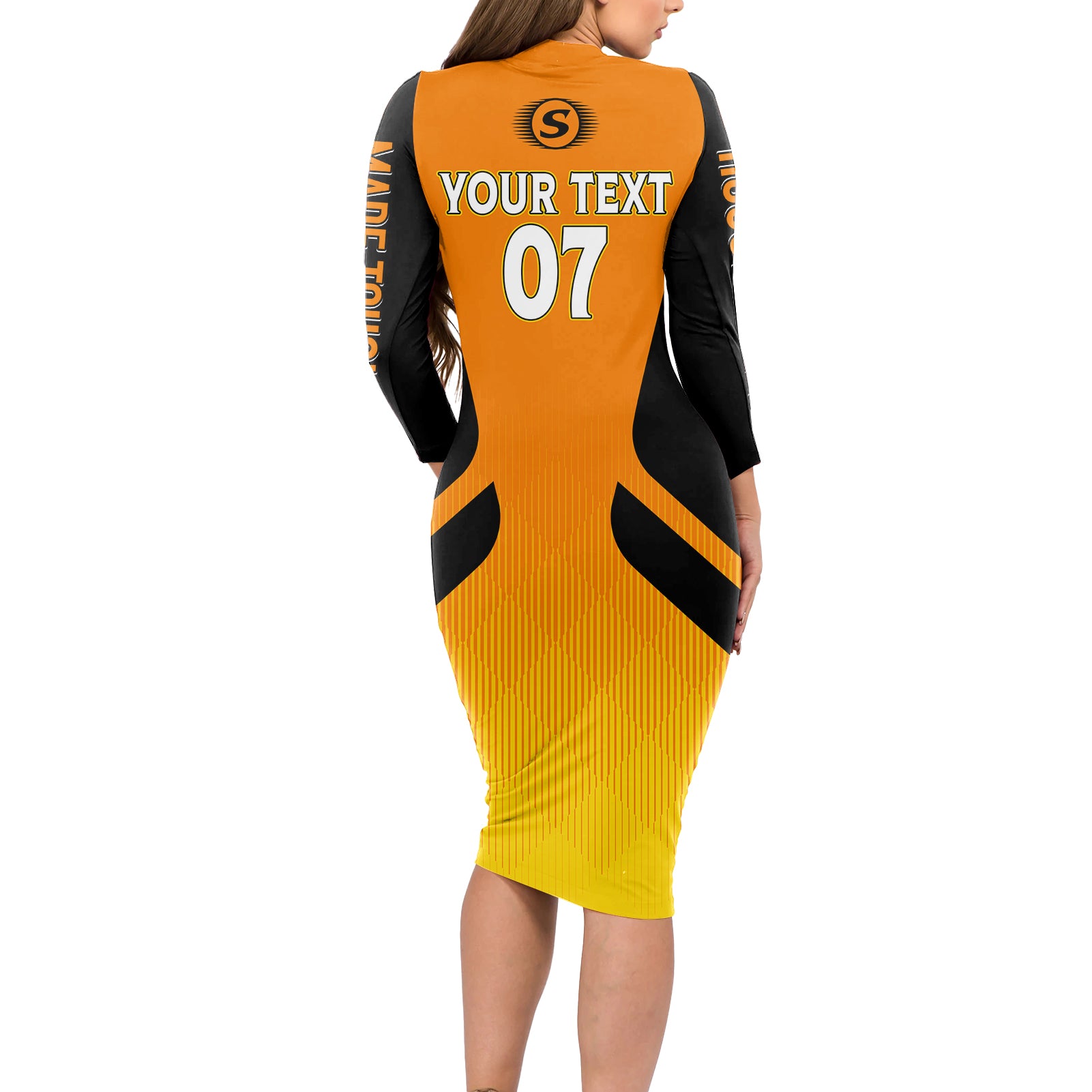 custom-scorchers-cricket-champions-2023-long-sleeve-bodycon-dress-made-tough