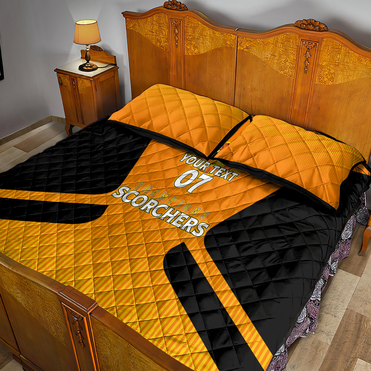 custom-scorchers-cricket-champions-2023-quilt-bed-set-made-tough