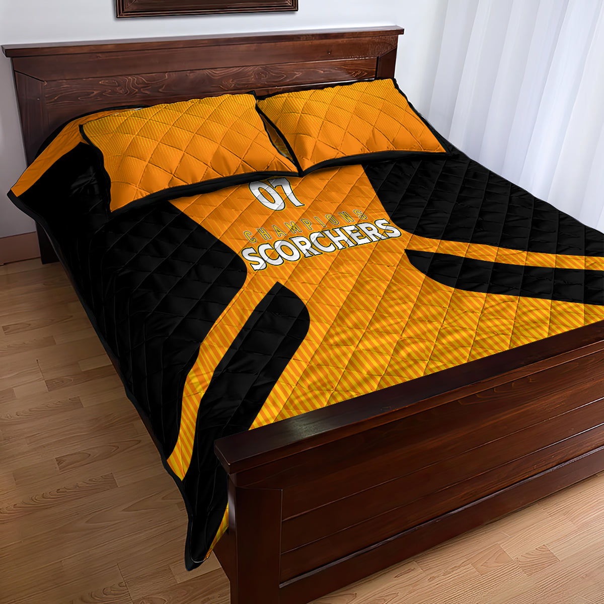 custom-scorchers-cricket-champions-2023-quilt-bed-set-made-tough