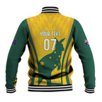 Australia Socceroos Custom Baseball Jacket 2026 Forever Golden - Aussie Hoodie