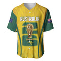 Australia Socceroos Custom Baseball Jersey 2026 Forever Golden - Aussie Hoodie