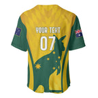 Australia Socceroos Custom Baseball Jersey 2026 Forever Golden - Aussie Hoodie
