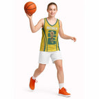 Australia Socceroos Custom Basketball Jersey 2026 Forever Golden - Aussie Hoodie