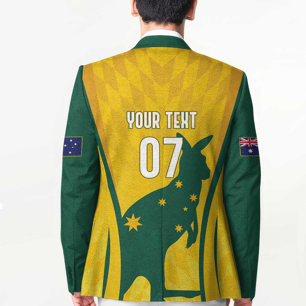 Australia Socceroos Custom Blazer 2026 Forever Golden - Aussie Hoodie