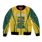 Australia Socceroos Custom Bomber Jacket 2026 Forever Golden - Aussie Hoodie