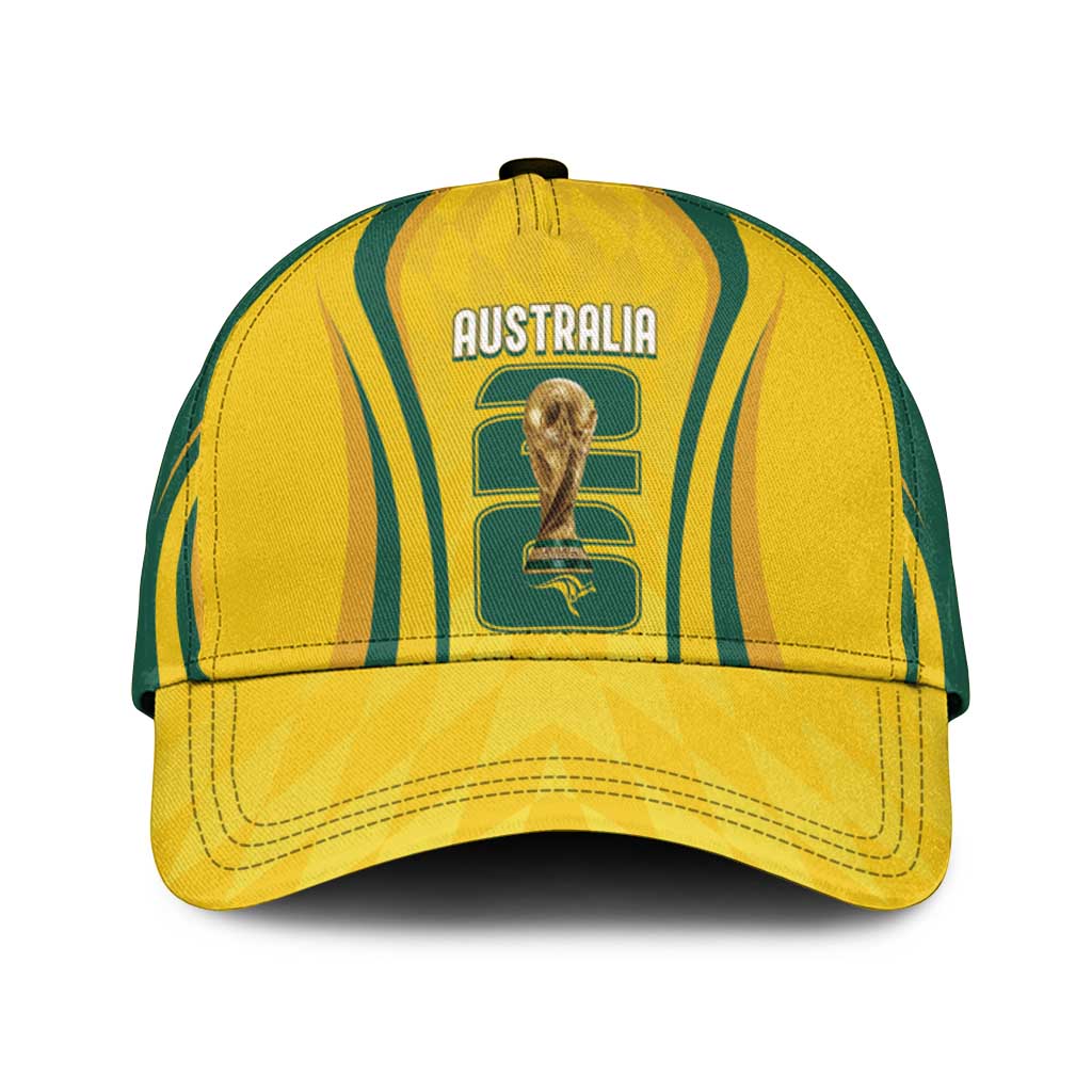 Australia Socceroos Custom Classic Cap 2026 Forever Golden - Aussie Hoodie
