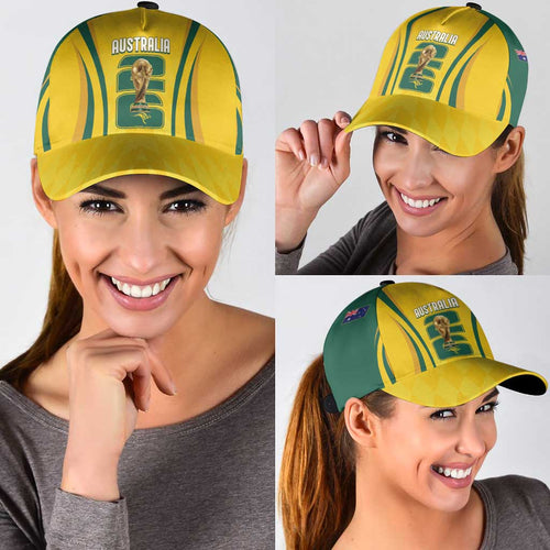 Australia Socceroos Custom Classic Cap 2026 Forever Golden - Aussie Hoodie