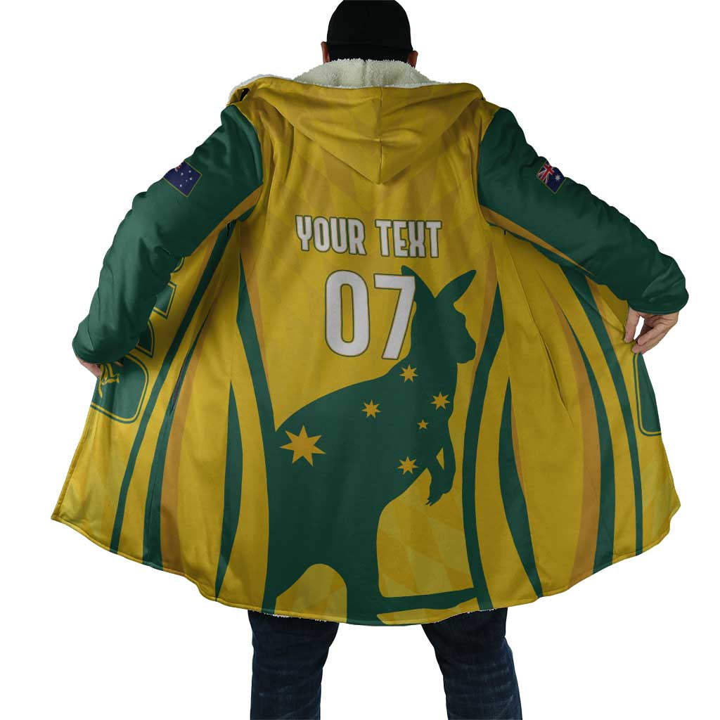 Australia Socceroos Custom Cloak 2026 Forever Golden - Aussie Hoodie