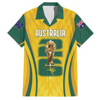Australia Socceroos Custom Hawaiian Shirt 2026 Forever Golden - Aussie Hoodie