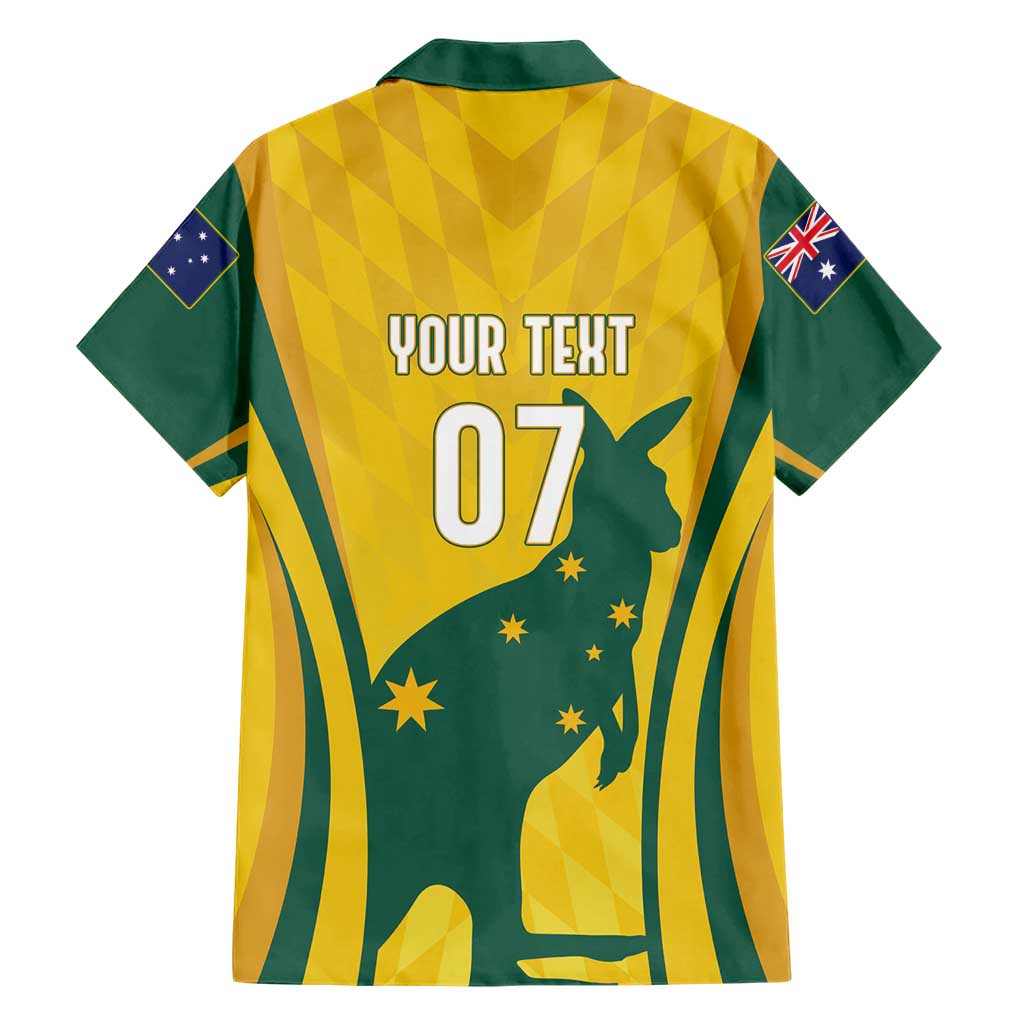 Australia Socceroos Custom Hawaiian Shirt 2026 Forever Golden - Aussie Hoodie
