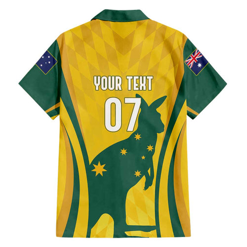 Australia Socceroos Custom Hawaiian Shirt 2026 Forever Golden - Aussie Hoodie