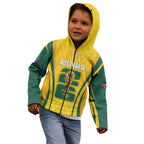 Australia Socceroos Custom Kid Hoodie 2026 Forever Golden - Aussie Hoodie