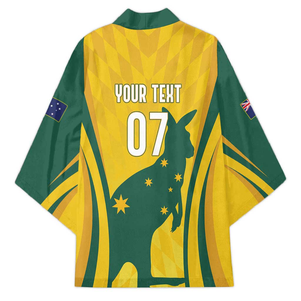 Australia Socceroos Custom Kimono 2026 Forever Golden - Aussie Hoodie