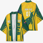 Australia Socceroos Custom Kimono 2026 Forever Golden - Aussie Hoodie