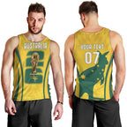 Australia Socceroos Custom Men Tank Top 2026 Forever Golden - Aussie Hoodie