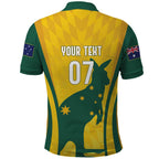 Australia Socceroos Custom Polo Shirt 2026 Forever Golden - Aussie Hoodie
