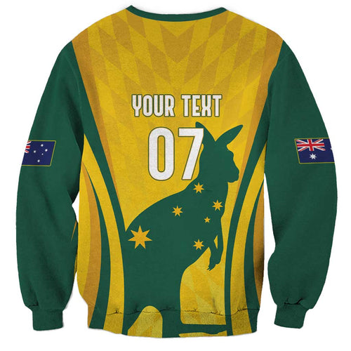 Australia Socceroos Custom Sweatshirt 2026 Forever Golden - Aussie Hoodie
