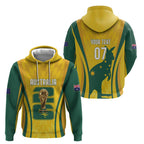 Australia Socceroos Custom Zip Hoodie 2026 Forever Golden - Aussie Hoodie