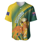 Australia Socceroos WC2026 Custom Baseball Jersey Golden Champions - Aussie Hoodie
