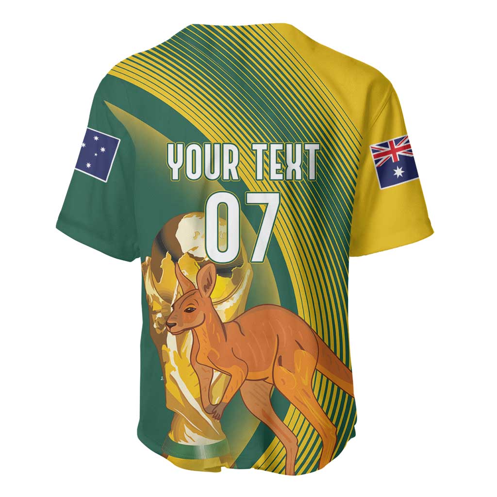 Australia Socceroos WC2026 Custom Baseball Jersey Golden Champions - Aussie Hoodie