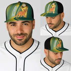 Australia Socceroos WC2026 Custom Baseball Net Cap Golden Champions - Aussie Hoodie