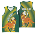 Australia Socceroos WC2026 Custom Basketball Jersey Golden Champions - Aussie Hoodie