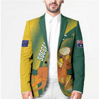 Australia Socceroos WC2026 Custom Blazer Golden Champions - Aussie Hoodie