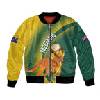 Australia Socceroos WC2026 Custom Bomber Jacket Golden Champions - Aussie Hoodie