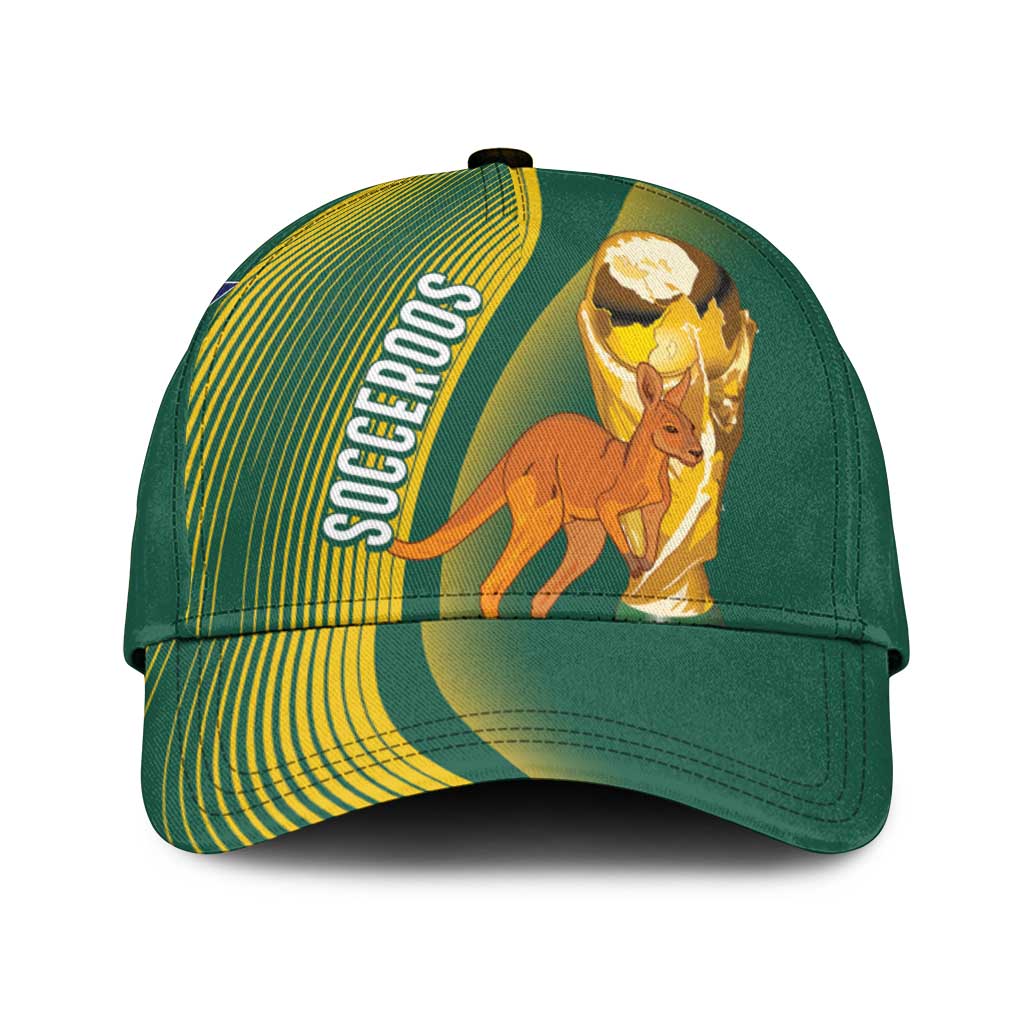 Australia Socceroos WC2026 Custom Classic Cap Golden Champions - Aussie Hoodie