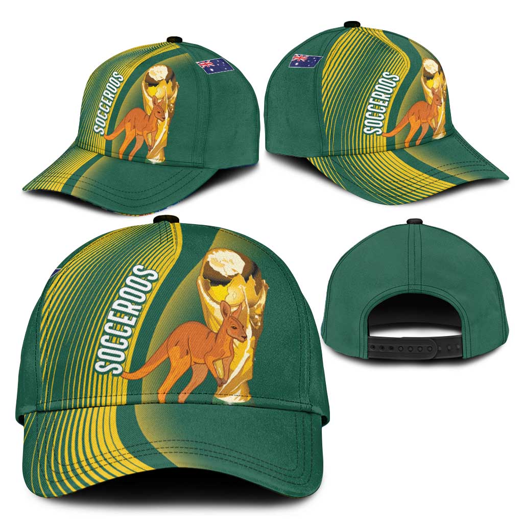 Australia Socceroos WC2026 Custom Classic Cap Golden Champions - Aussie Hoodie