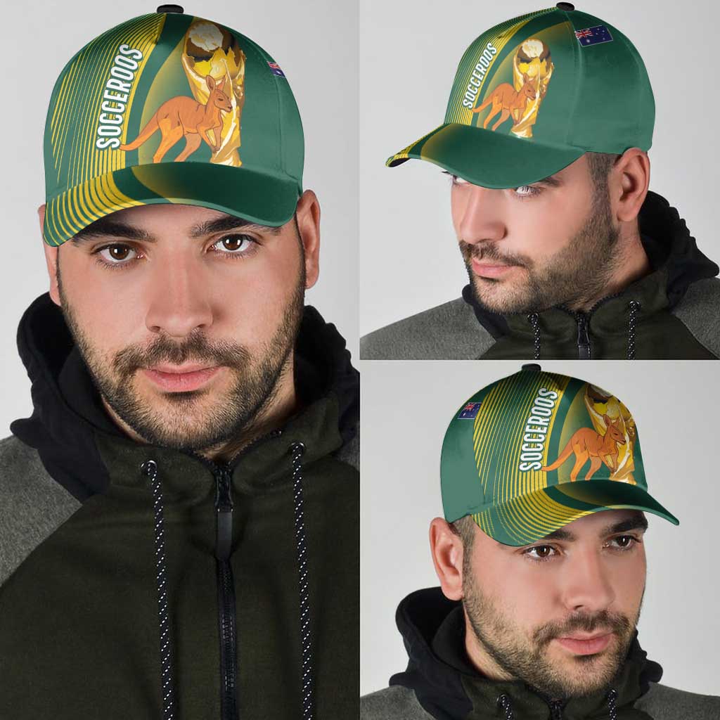 Australia Socceroos WC2026 Custom Classic Cap Golden Champions - Aussie Hoodie