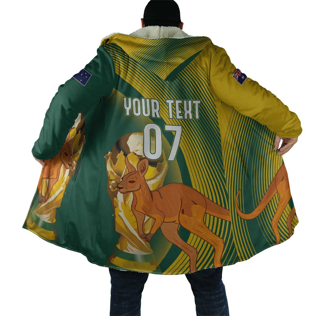 Australia Socceroos WC2026 Custom Cloak Golden Champions - Aussie Hoodie