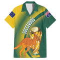 Australia Socceroos WC2026 Custom Hawaiian Shirt Golden Champions - Aussie Hoodie