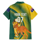 Australia Socceroos WC2026 Custom Hawaiian Shirt Golden Champions - Aussie Hoodie