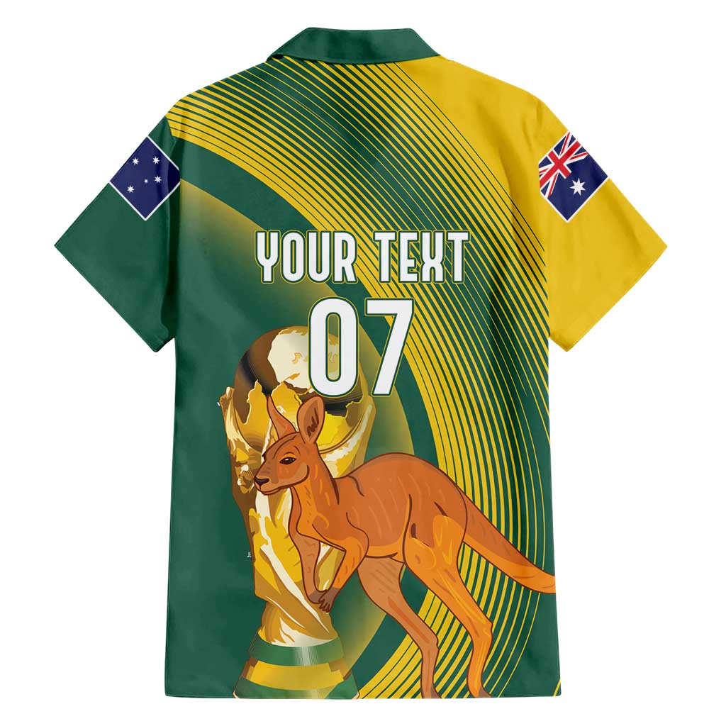 Australia Socceroos WC2026 Custom Hawaiian Shirt Golden Champions - Aussie Hoodie