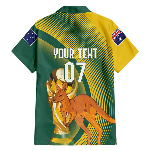 Australia Socceroos WC2026 Custom Hawaiian Shirt Golden Champions - Aussie Hoodie
