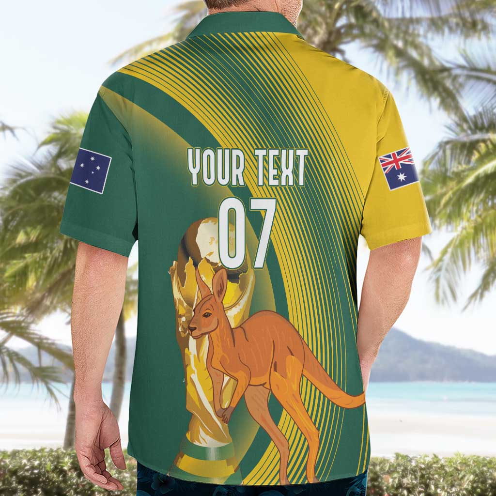 Australia Socceroos WC2026 Custom Hawaiian Shirt Golden Champions - Aussie Hoodie