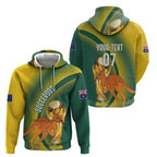 Australia Socceroos WC2026 Custom Hoodie Golden Champions - Aussie Hoodie