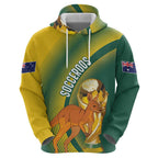 Australia Socceroos WC2026 Custom Hoodie Golden Champions - Aussie Hoodie