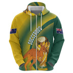 Australia Socceroos WC2026 Custom Hoodie Golden Champions - Aussie Hoodie