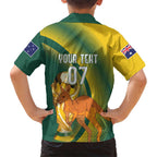 Australia Socceroos WC2026 Custom Kid Hawaiian Shirt Golden Champions - Aussie Hoodie