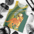 Australia Socceroos WC2026 Custom Men Tank Top Golden Champions - Aussie Hoodie