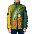 Australia Socceroos WC2026 Custom Padded Jacket Golden Champions - Aussie Hoodie