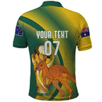 Australia Socceroos WC2026 Custom Polo Shirt Golden Champions - Aussie Hoodie